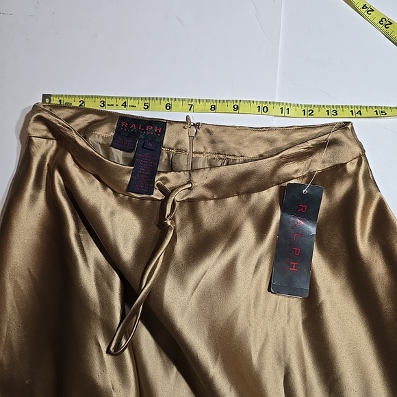 Ralph Lauren NWT Vintage Bronze Maxi Skirt Size M - Picture 10 of 10